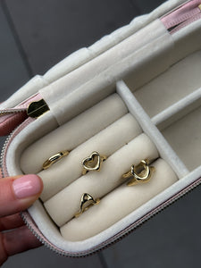 The Heart Space Pinky Ring