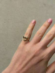 The Heart Space Pinky Ring